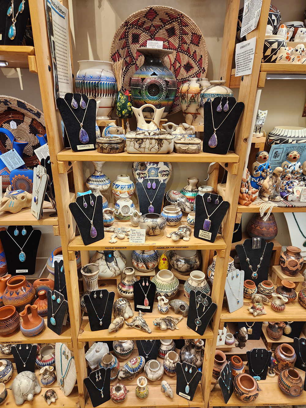 Native American Jewelry Pottery MD